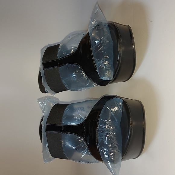 Black platform wedge by A. Gianetti, GUC, size 41 EU - Picture 3 of 12